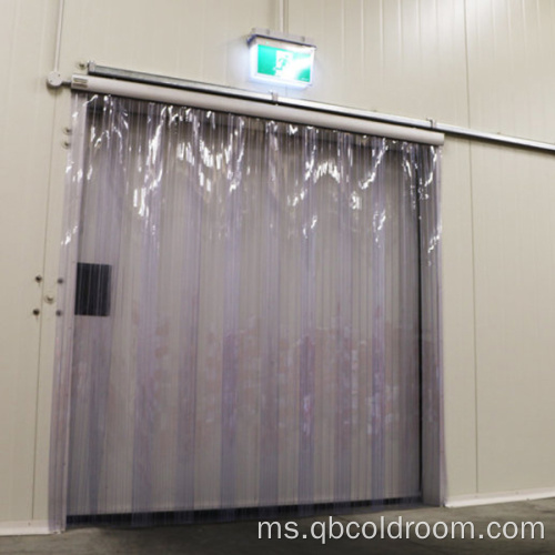 Tirai pintu PVC telus yang disesuaikan dengan fleksibel yang disesuaikan